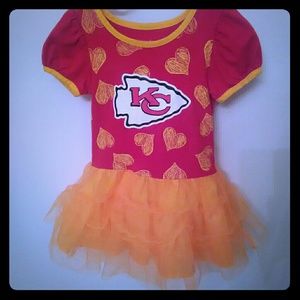 Chiefs tutu dress and cheerleader dress